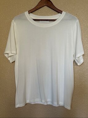 Double Zero Short Sleeve Crew Tee - White